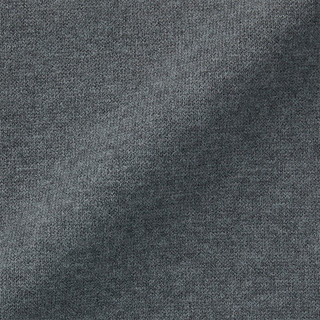 無印良品 MUJI（無印良品 ）女式 水洗米兰诺罗纹针织 半拉链毛衣 长袖女款冬季女装针织衫 深灰色 L (165/88A)