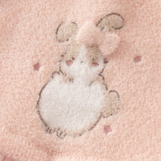 戴维贝拉（DAVE＆BELLA）2024秋冬新款童裙小童毛衣连衣裙宝宝公主裙仿貂绒儿童长袖网纱裙 灰粉色【现货】 73cm（建议身高66-73cm）