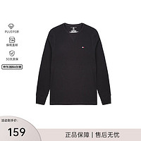 TOMMY HILFIGER 汤米希尔费格 男士长袖T恤 华夫格 09T3585-001