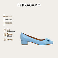 Salvatore Ferragamo 菲拉格慕 Ferragamo）女士淡蓝色女鞋 0775751_1D _ 60/36.5码