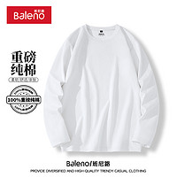 Baleno 班尼路 男士纯棉长袖T恤 2024072524-23PT03-BNL4