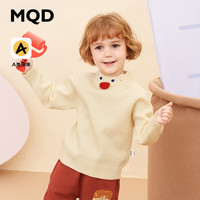 马骑顿（MQD）童装男小童新款秋冬儿童毛衣针织衫半高领纯色插肩袖简约