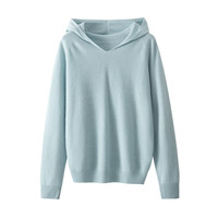 帕什 羊绒衫女连帽休闲宽松100%羊绒针织毛衣PS-148