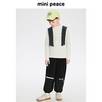 MiniPeace太平鸟童装冬新男童长袖T恤FACPE4B66 澈白 150cm