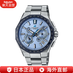 卡西欧男表_CASIO 卡西欧 男士手表 OCEANUS海神 OCW-T6000 蓝宝石电波太阳能蓝牙 钛合金 OCW-T6000BV-2A ...