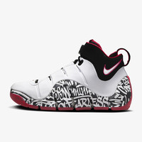 耐克(NIKE)Zoom LeBron 4 詹姆斯4 男子实战篮球鞋气垫缓震耐磨运动鞋 涂鸦DJ4888-100 40.5