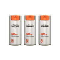 临期品：L'OREAL PARIS 男士劲能醒肤露三支装 50ml*3