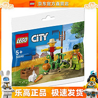 LEGO 乐高 City城市系列 30590 稻草人 拼砌包