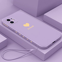 超火爱心苹果iPhone11手机壳个性创意高档硅胶全包防摔时尚潮牌简约苹果11磨砂男女款ins风超薄保护壳