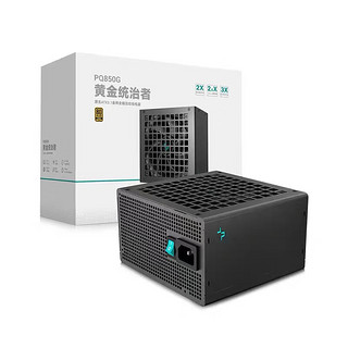 九州风神九州风神DEEPCOOL电源750W850WATX3.1金牌全模组电源黄金统治者 PQ850G黑色额定850W