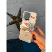 Tagi.《想象贝壳》手机壳适用于苹果iPhone15 promax/13pm防摔保护壳通用磁吸手机支架