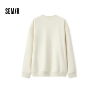 森马（Semir）[商场同款]梅花系列卫衣男2024冬季新款加绒上衣时尚绣花印花
