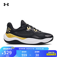 安德玛 UNDERARMOUR）库里Curry Splash 24 AP男女运动篮球鞋3027262 黑色001 44.5