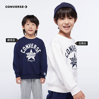 CONVERSE 匡威 儿童卫衣 2024年童装秋冬运动休闲中大童长袖