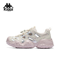 卡帕(Kappa)官方时尚撞色拼接凉鞋女透气厚底户外沙滩溯溪鞋