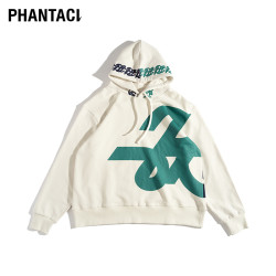 PHANTACi 范特西 男士艺术印花纯棉连帽卫衣