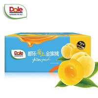 都乐Dole 崮上金蜜桃 高山黄桃 甜蜜多汁 7-9粒装 3斤