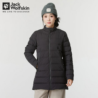 Jack Wolfskin 狼爪 女子中长款三合一户外羽绒衣裤 5123121-6350 深灰色 XL