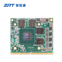 ZRT 智锐通 NVIDIA Quadro P1000 4G 128bit GDDR5 256*32 4DP MXM Type A设备专业图形视频图像处理显卡