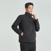 利郎官方防水轻薄羽绒服男立领冬季2024新款纯色简约商务男士保暖外套