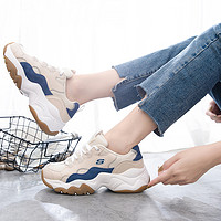 SKECHERS 斯凯奇 女鞋新款复古熊猫鞋轻质缓震运动休闲鞋149094-TNV ZP