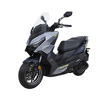 GOOSUN 光阳蛋业 KYMCO 光阳 RacingH150 水冷四气门摩托车 雾钻银/深铁灰