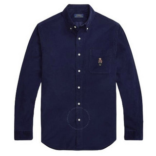 Polo By Ralph Lauren Polo Bear 男士灯芯绒衬衫 海军蓝