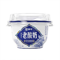 百亿补贴：MENGNIU 蒙牛 老酸奶原味140g*12碗内蒙古风味乳学生儿童早餐牛奶