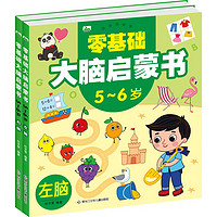 晨风童书 零基础大脑启蒙书5～6岁2册