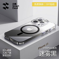 SMARTDEVIL 闪魔 [冰感渐变]闪魔适用苹果15promax新款手机壳