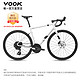 VOOK ONE 公路自行车 单盘13速 碳纤维前叉 碟刹 轻量8.3kg XS