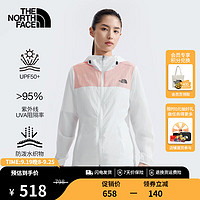 THE NORTH FACE 北面 24春夏北面皮肤衣女款户外防风夹克UPF50+轻薄防晒衣8BAA WOP XL