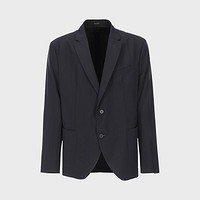 Massimo Dutti 男士正装职业纯色西服商务通勤两粒扣西服