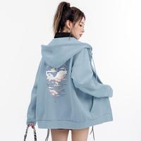 【针织棉料外套】真维斯集团春秋季薄款开衫外套女士卫衣上衣女装