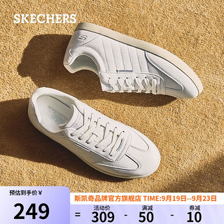 斯凯奇（SKECHERS）Skechers斯凯奇男士运动板鞋210742 白色745 42.00 