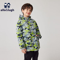  allo&lugh/阿路和如 中长款 儿童羽绒服