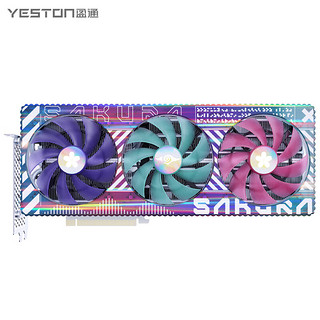 yeston 盈通 GeForce RTX 4080 SUPER 16G D6X 樱瞳水着OC 全新架构 DLSS 3技术 4080S AI光追游戏显卡