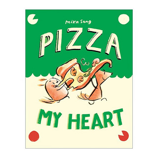 英文原版 绘本漫画 Pizza My Heart 披萨