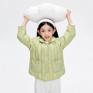 【云朵系列】太平鸟女童轻薄羽绒服中国风盘扣洋气