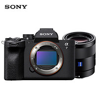 SONY 索尼 Alpha 7 IV 全画幅微单相机 创意外观滤镜（a7M4 ）+SEL55F18Z标准定焦镜头套装