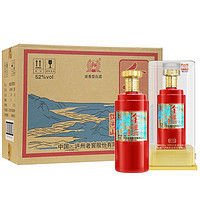 百亿补贴：泸州老窖股份52度浓香型金泸州饮河山原箱500ML*6瓶送礼高端白酒