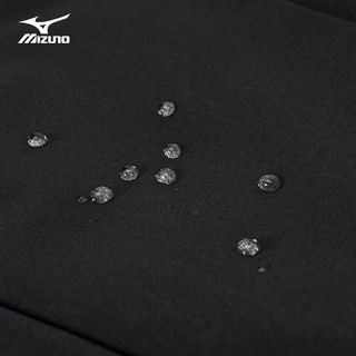 美津浓 Mizuno户外防风男女款装风衣外套 黑色【春秋款】 XL 