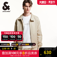 杰克·琼斯(JACK&JONES)秋季新款常规肩部贴补装饰舒适基础百搭长袖夹克外套男224321012 常规