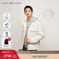 TOMMY HILFIGER【出走都市】24秋冬男防风防水耐磨功能性连帽铺棉夹克36760