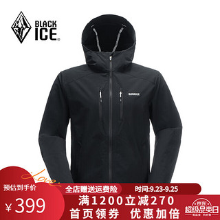 BLACKICE 黑冰 男子软壳衣 FRI532893M 黑色 XL