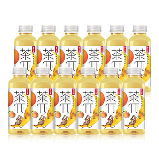 NONGFU SPRING 农夫山泉 茶π 500ml×5瓶/12瓶 蜜桃乌龙/混合口味  饮料