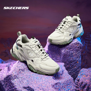 SKECHERS 斯凯奇 男女复古机甲鞋运动老爹鞋149916/237209 NTMT自然色/多彩色（男款） 41