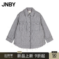 江南布衣 JNBY【商场同款】24冬新品羽绒服宽松衬衫领5O0C15360