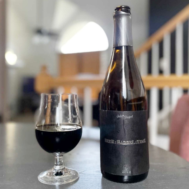 UT 4.77分：Side Project 副计划 黑麦BBT 过3桶 帝国世涛 精酿啤酒 750ml 单瓶装