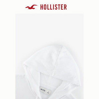 HOLLISTER24秋美式抓绒拉链小海鸥连帽卫衣外套女 KI352-4248 白色 XXS (160/80A)